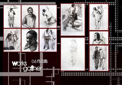 城市学院2006级环境艺术设计班学生专业基础设计作品