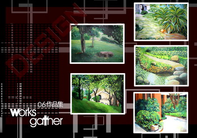 城市学院2006级环境艺术设计班学生专业基础设计作品