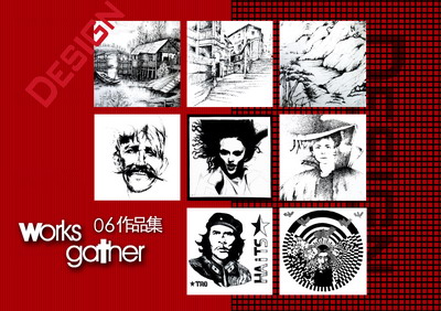 城市学院2006级环境艺术设计班学生专业基础设计作品