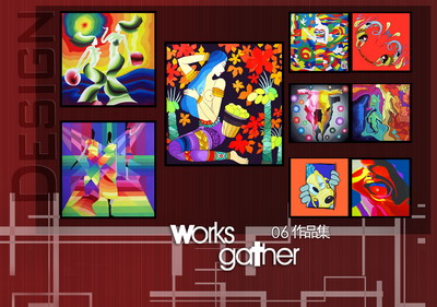 城市学院2006级环境艺术设计班学生专业基础设计作品