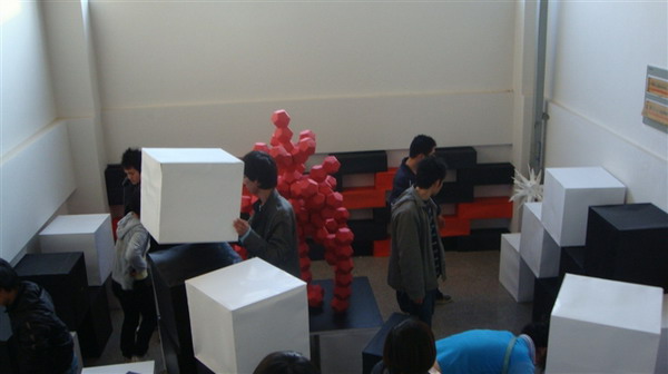 城市学院2008级专业基础课程展览作品
