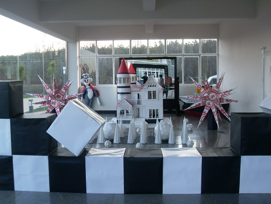 城市学院2008级专业基础课程展览作品