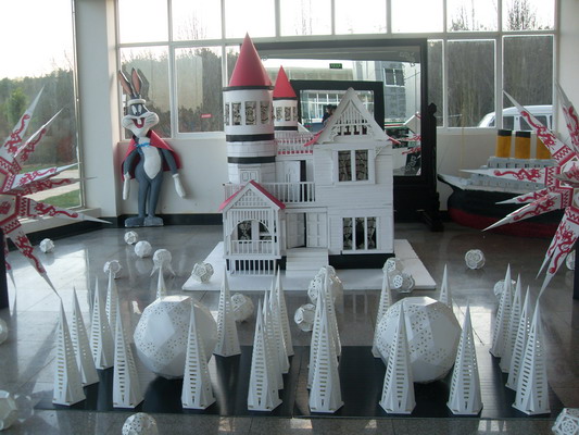 城市学院2008级专业基础课程展览作品