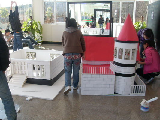 城市学院2008级专业基础课程展览作品