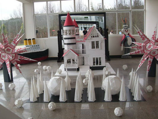 城市学院2008级专业基础课程展览作品