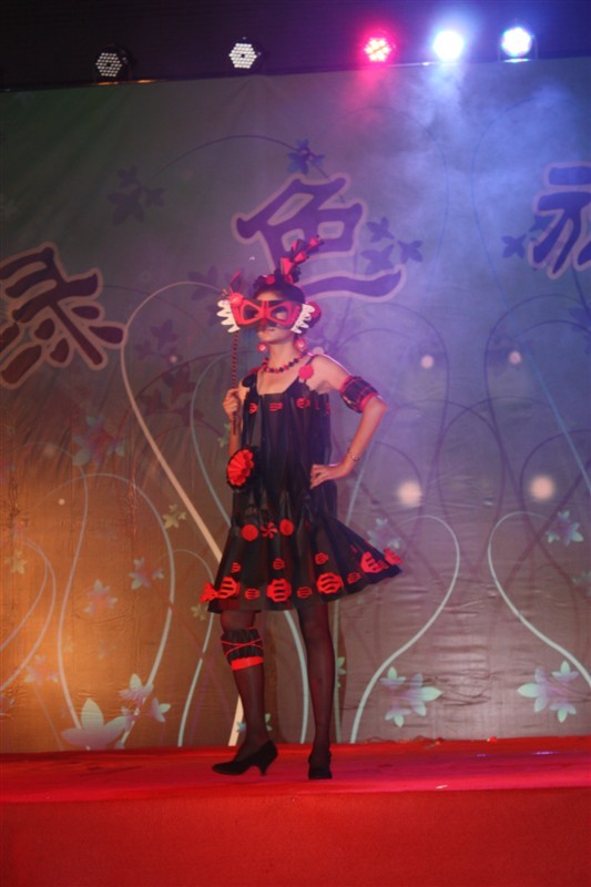 城市学院2008级纸质服装构成展