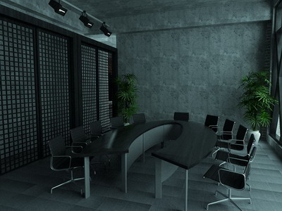 城市学院环境设计学生办公空间设计作品