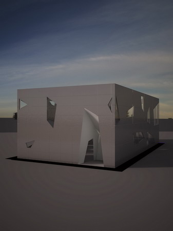 城市学院环境设计学生办公空间设计作品