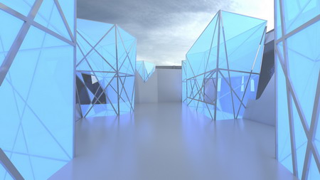 城市学院环境设计学生办公空间设计作品