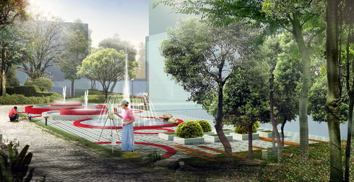 城市学院学生景观规划设计（实际案例）