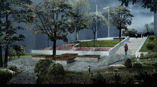 城市学院学生景观规划设计（实际案例）