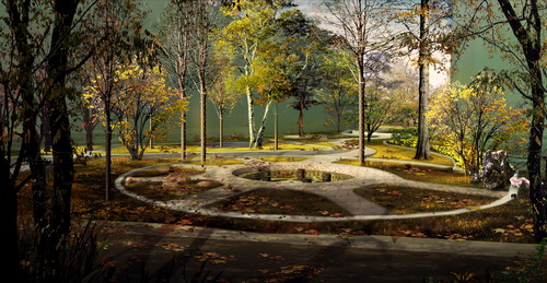 城市学院学生景观规划设计（实际案例）