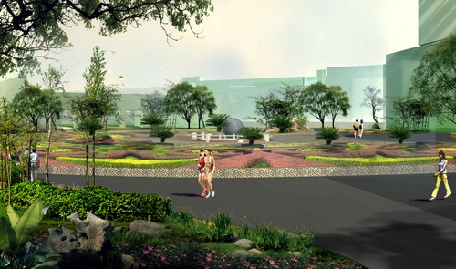 城市学院学生景观规划设计（实际案例）