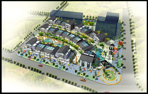 城市学院学生景观规划设计（实际案例1）