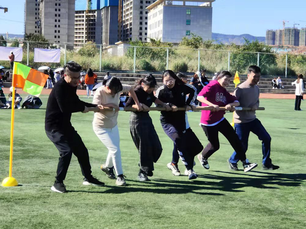 城市学院冬季运动会风采