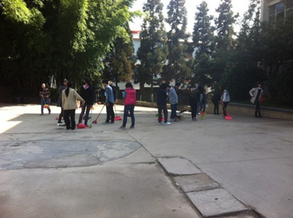 城市学院党总支党员义务劳动 活动总结