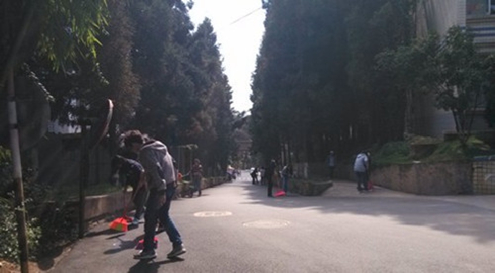 城市学院党总支党员义务劳动 活动总结