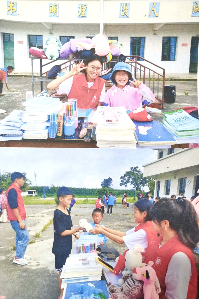 爱心助学物资捐赠，化春雨润物无声